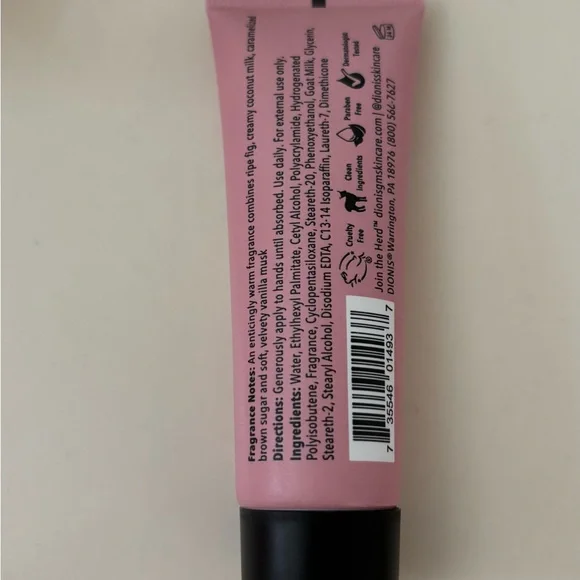 Pink Goat Milk Hand Cream - Picture 2 of 3